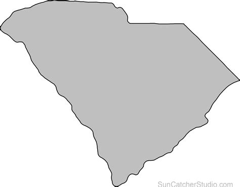 Download South Carolina Outline Pattern 2000×1624 Pixels South