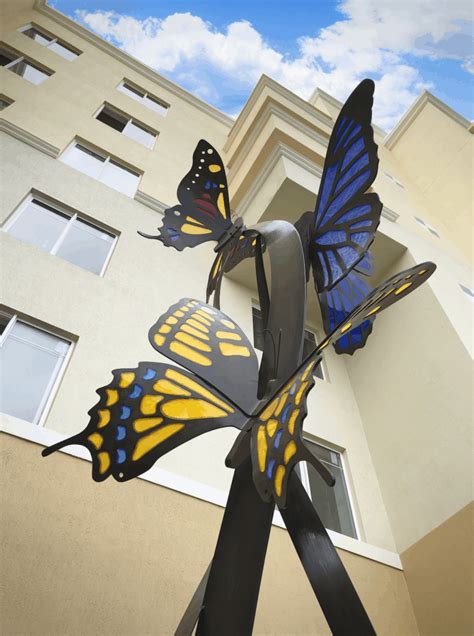 Butterfly Sculptures Acrylic Butterfly Sculptures Placzek Studios