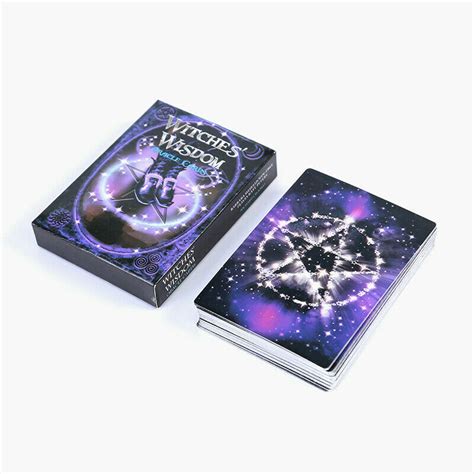 Witches Wisdom Oracle Cards 47 Cards Tarot Card Deck Set Ebay