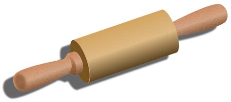 Rolling Pin Vector Png Free Transparent Clipart Clipartkey Images