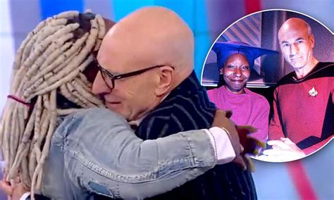 Whoopi Goldberg Is Left In Tears As She Accepts Patrick Stewarts Invite To Reprise Star Trek