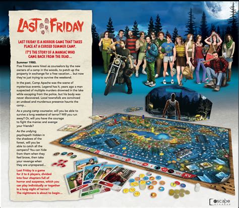 Special Pre Order For Friday The 13th Themed Board Game Last Friday