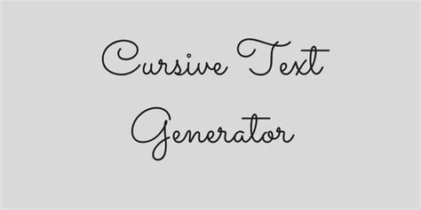 Best Modern Calligraphy Font Generator Copy And Paste Free Basic Idea