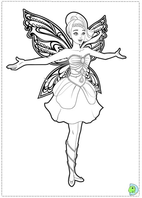 Ballerina Fairy Coloring Pages At Free Printable