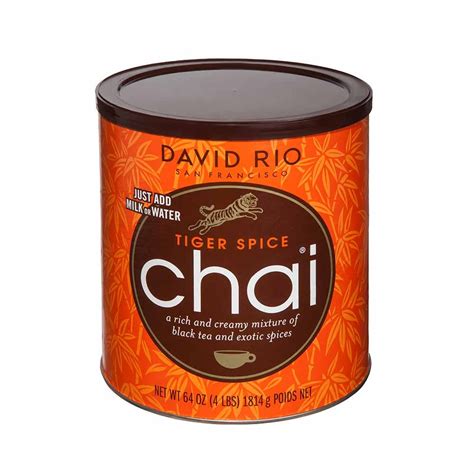 David Rio Tiger Spice Chai Sat N Al Kozagourmet