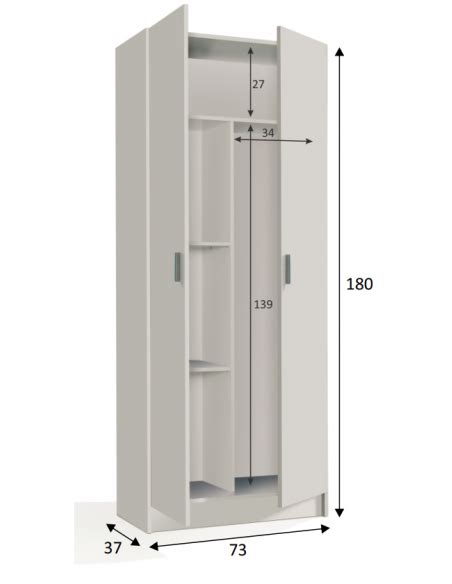 Armario Multiusos Dos Puertas Loana