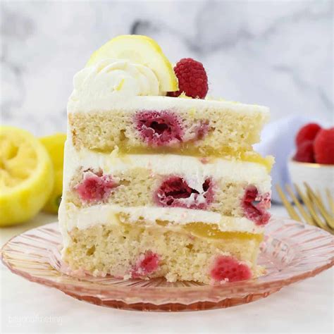 The Best Lemon Raspberry Layer Cake L Beyond Frosting