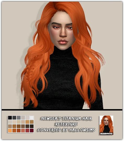 Sims 4 Cc Eyes Sims Hair Sims 4 Update Color Sorting Hairstyle