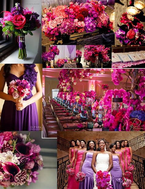 Pink, Purple and Red inspiration page | Pink purple wedding, Purple wedding theme, Purple ...