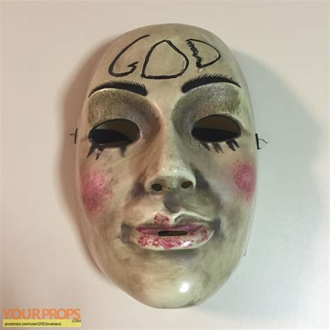 The Purge Anarchy God Mask Replica Movie Prop