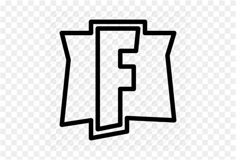 White Fortnite Logo Transparent Img Baback