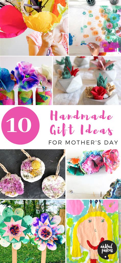 These homemade gift ideas for babies include adorable gift baskets, nursery decor, diaper gifts, quiet books, newborn clothing including soft shoes, diaper bags, baby bibs, and even baby blankets. 10 Creative Handmade Gift Ideas for Mom this Mother's Day