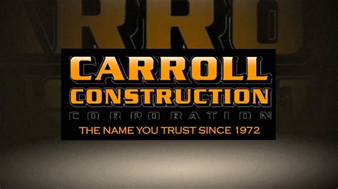 Carroll Construction Youtube