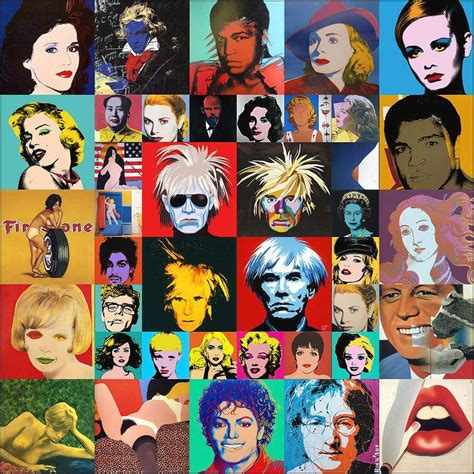 Andy Warhol Pop Art Portraits