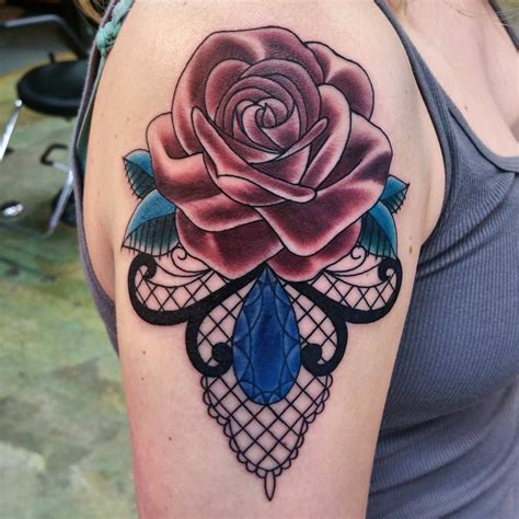 25 Lace Tattoo Designs Ideas Design Trends