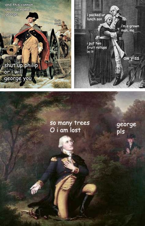 The Adventures Of George Washington By Ladyhistory History Jokes