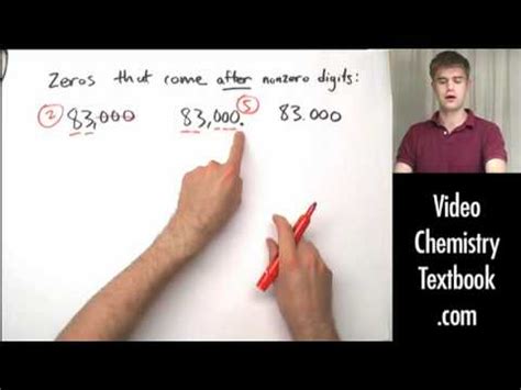 What is a significant figure? Significant Figures and Zero (1.3) - YouTube