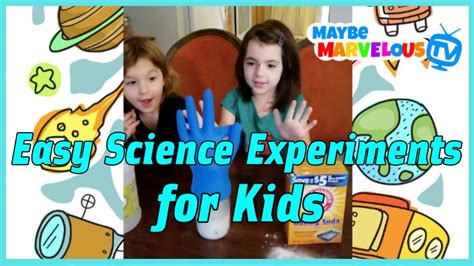 Easy Diy Science Experiments For Kids Stayhome Learn Withme