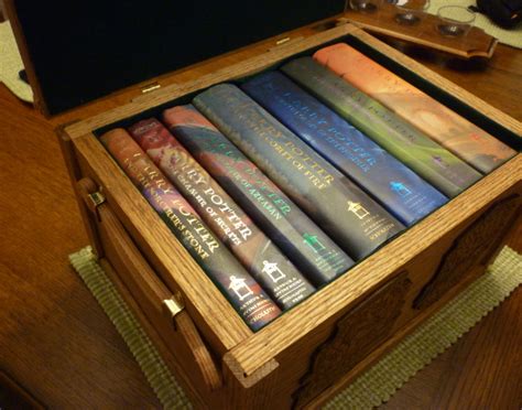 Find all things harry potter at waterstones: Homemade Trunk for Harry Potter Hardcover Box Set | Marginalia