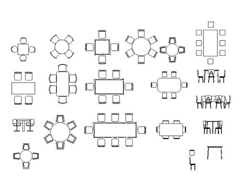 Mesas Redondas De Comedor En Autocad Dwgautocad Hot Sex Picture Hot Sex Picture