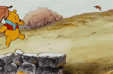 Winnie The Pooh Playing Gif Winnie The Pooh Playing Windy Discover