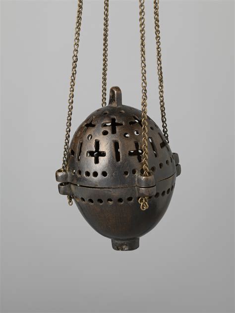 Censer With Pierced Geometric Motifs German The Metropolitan Museum