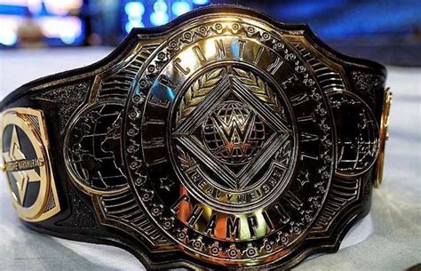 Wwe Reportedly Introducing 2 New Title Designs Soon