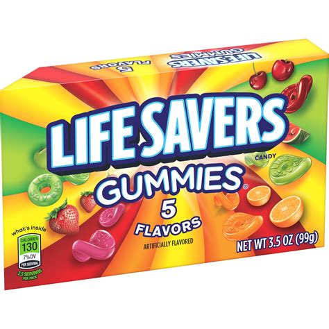 Life Savers 5 Flavor Gummies Candy 35 Oz