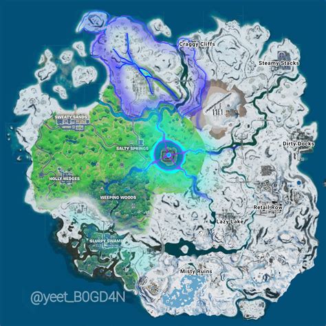 Fortnite Map Chapter 2 Season 1 With Names Best Map F7f