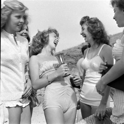 Sharing A Laugh Vintage Swimsuits Vintage Swimwear Vintage Summer