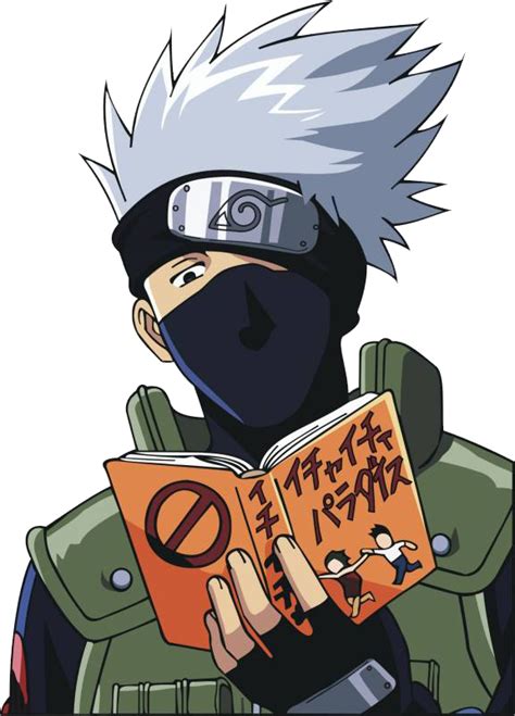 Naruto Kakashi Book Kakashi Naruto Mask Without Fake Hatake Hisoka