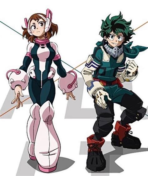 Izuocha20222💚💖 On Instagram Another New Official Art Of Mha Anime Of