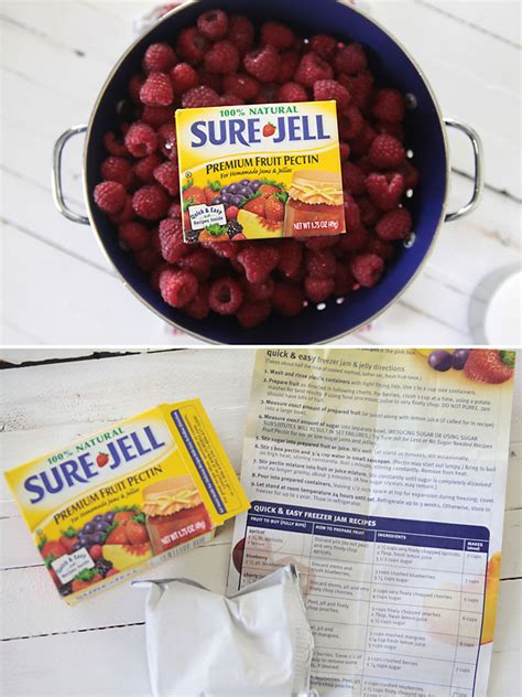 Follow these steps and try making it with different types of fruit! Best ever homemade raspberry freezer jam {it's so easy ...