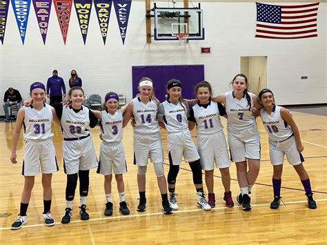 Our 6th Grade Girls Basketball Bellbrook Wee Eagles