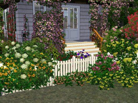 How to add garden in sims 3. My Sims 3 Blog: Flower Garden House by Milena