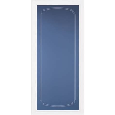 Pella Select White Full View Aluminum Storm Door Common 36 In X 81 In