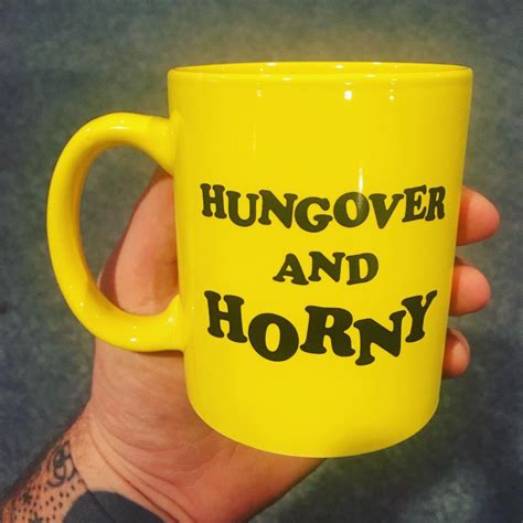 Pinkbikeralph — Hungover And Horny Coffee Mug