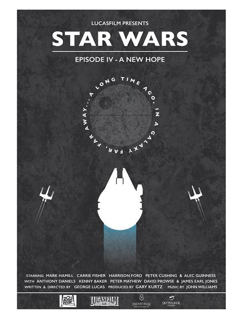 Star Wars Minimalist Posters Created By Steven