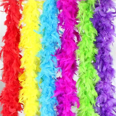 Coceca 6pcs 66ft Colorful Party Feather Boa Girls Feather Boas Amazon