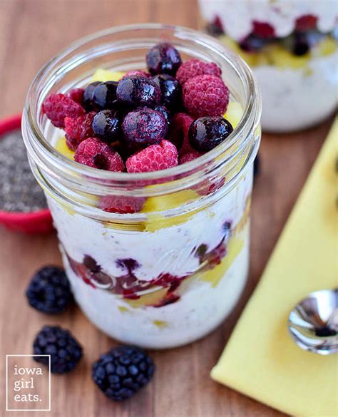 Make Ahead Fruit And Yogurt Breakfast Parfaits Nutrition Line