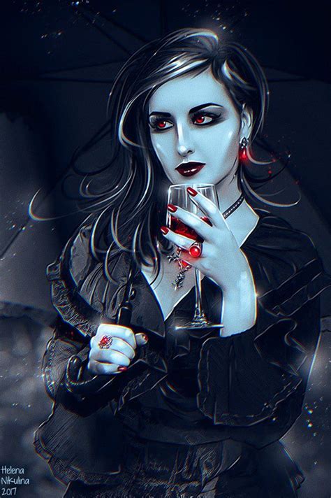 ╬ღladyblacktearღ╬ ladyblacktear twitter dark art illustrations art vampire art
