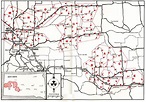 Kansas Missile Silos Map - Mammoth Mountain Trail Map