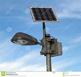 Solar Power Lamp Post Pictures