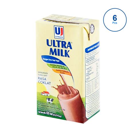 Jual Ultra Milk Susu Uht Full Cream 6x1000ml Indonesia Shopee Indonesia