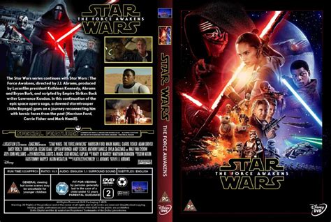 Star Wars Episode Vii The Force Awakens Dvd Cover R Custom