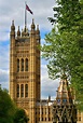 Victoria Tower at Palace of Westminster in London, England - Encircle ...