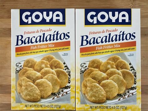 Goya Bacalaitos Codfish Fritter Mix 45 Oz 2 Pack Sealed Ebay