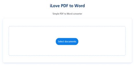 So Easy To Convert Pdf To Word I Love Pdf