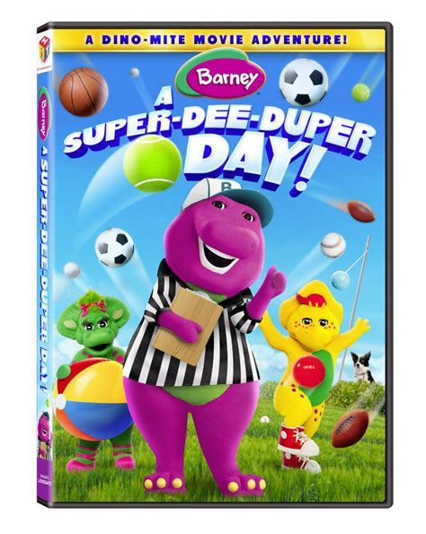 Barney A Super Dee Duper Day Dvd Giveaway