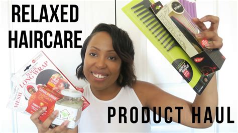 Relaxed Haircare Product Haul Lets Start This Hair Journey Youtube
